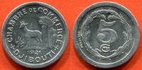 Ausländische Münzen 5 CENTIMES DJIBOUTI MONNAIE DE NECESSITE CHAMBRE DE COMMERCE EN ALUMINIUM 1921 POIDS 0.83g / N° CATALOGUE : LECOMPTE91 -