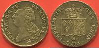 Französische Königliche Münzen DOUBLE LOUIS D'OR LOUIS XVI 1774-1793 A LA TÊTE NUE 1786 B ATELIER ROUEN 1er SEMESTRE POIDS 15.25g ÉTAT SPLENDIDE MAGNIFIQUE ÉCLAT DE FRAPPE / -
