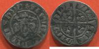 Ausländische Münzen 1307 PENNY ANGLETERRE ÉDOUARD I 1272- EN ARGENT FRAPPE A BURY ST EDMUNDS R/ VILL SCIE DMV NDI POIDS 1.42g DIAMETRE 18mm RARE ETAT TB/TTB -