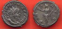 Antike Münzen ANTONINIEN POSTUME 260-269 A/ IMP C POSTVMVS P F AVG SA TETE RADIEE A DROITE R/PROBUS DEBOUT A GAUCHE TENANT DANS LA MAIN DROITE UN GLOBE -