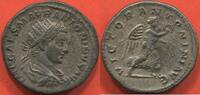 Antike Münzen ANTONINIEN ELAGABALE 218-222 R/ RVICTOR ANTONINI AVG VICTOIRE COURANT A DROITE, ET TENANT UNE COURONNE ET UNE PALME. POIDS 5.09g ETAT TTB -