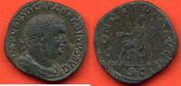 Antike Münzen SESTERCE BALBIN 238 A/ IMP CAES D CAEL BALBINVS AVG SON BUSTE LAURE DRAPE ET CUIRASSE A DROITE R/ CONCORDIA AVGG SC LA CONCORDE A -