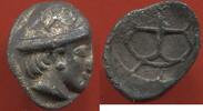 Antike Münzen OBOLE DE MARSEILLE EN ARGENT TYPE DU TRÉSOR D'AURIOL A/ TÊ... 180,00 EUR  plus 12,00 EUR verzending