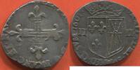 Französische Königliche Münzen HENRI IV 189-1610 1/4 D’ÉCU DE NAVARRE ANNÉE 1601 ATELIER SAINT PALAIS. MÉTAL ARGENT POIDS 7.47g RÉF GADOURY 604 ETAT TB/TTB / -