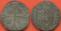Französische Königliche Münzen DOUZAIN HENRI IV 1589-1610 DE NAVARRE, 2e TYPE ANNÉE 1591 ATELIER SAINT PALAIS. MÉTAL BILLON POIDS 1.82g REFERENCE GADOURY 568 ETAT TB -