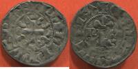 Französische Königliche Münzen PHILIPPE IV DIT LE BEL 1285-1314 DOUBLE PARISIS 2e ÉMISSION EN BILLON POIDS 1.38g ETAT TB / N° CATALOGUE : DUP227B -