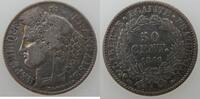 50 Centimes 50 Cent France, Cérès 1849 A, TB+/TTB, KM#769.1 -