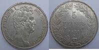 5 Francs 5 Francs France, Louis-Philippe I 1831 W, SUP, KM#735.13 -