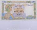 500 Francs la Paix 500 Francs La Paix 25.7.1940, B.870/613, SUP EF