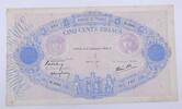 500 Francs 21.9.1939 500 Francs Bleu et Rose modifié Bleu et Rose 21.9.1939, N.3584/167, TTB ss