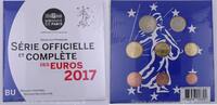 France Monnaies Euros, France, Coffret BU 2017, neuf -