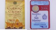 Saint Marin 2 euro Euro, Saint Marin 2006, Cristoforo Colombo -