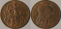 5 Centimes 5 centimes 1913 Monnaie française, Dupuis  9,00 EUR  Excl. 7,00 EUR Verzending