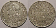 Vatican City State 10 Soldi 1866 Monnaie étrangère, Vatican 1866, TTB, K... 40,00 EUR  Excl. 7,00 EUR Verzending