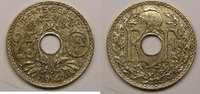 25 Centimes 25 centimes 1940 Monnaie française, lindauer .1940.  30,00 EUR  Excl. 7,00 EUR Verzending