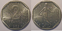 2 Francs 2 Francs Monnaie française, Semeuse 1985, SUP+, Gad: 547 -