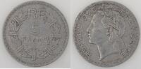5 Francs 5 Francs France, Lavrillier 1952, TB+, KM# 888b.1 -