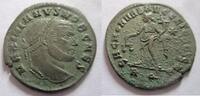 Rom Ae-27 (Follis) Ae-27 (Follis) von Galerius, geprägt in Aquileia Rs. Genius n. l. stehend -
