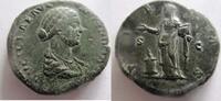Rom Sesterz Sesterz von Lucilla Rs. Pietas n. links stehend -