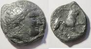 Griechenland Ae-22 Ae-22 von Syrakus auf Sizilien unter Agathokles Rs. Löwe n. rechts -
