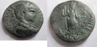 Rom Ae-21 Ae-21 von Caracalla, geprägt in Antiochia in Pisidien Rs. Men n. links stehend -