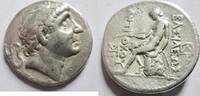 Griechenland Tetradrachme Tetradrachme von Antiochos I. (Seleukiden) Rs. Apollo n. l. sitzend -