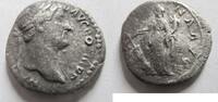 Rom Denar Denar von Hadrianus Rs. Fortuna n. links stehend -