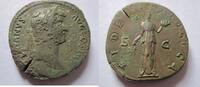 Rom Sesterz Sesterz von Hadrian Rs. Fides n. rechts stehend -