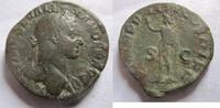 Rom Sesterz Sesterz von Severus Alexander Rs. Sol n. links schreitend -