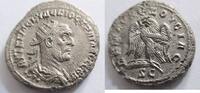 Rom 249-251 n. Chr. Billon-Tetradrachme von Trajanus Decius aus Antiochia Rs. Adler very fine to extremly fine