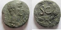 Rom Ae-27 (Mittelbronze) Ae-27 von Augustus aus Antiochia Rs. Inschrift im Kranz -