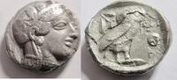 Griechenland Tetradrachme Tetradrachme von Athen in Attika Rs. Eule n. rechts stehend -