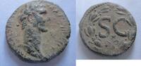Rom Ae-27 (Großbronze) Ae-27 (Großbronze) von Nerva aus Antiochia Rs. großes SC iom Kranz -
