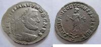 Rom Ae-Follis Ae-Follis von Galerius aus Carthago Rs. Carthago von vorn stehend -