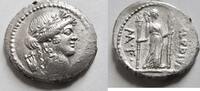 Römische Republik Denar Denar der Römischen Republik P. CLODIVS M.f. Rs. Diana n. rechts stehend -
