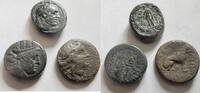 Griechenland Ae-Griechen Lot von 3 x Ae-Griechen, u.a. Sardes in Lydien -