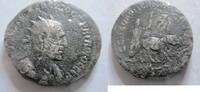 Rom Ae-25 Ae-25 von Trajanus Decius aus Rhesaena Rs. Priester mit Ochsen n. rechts -