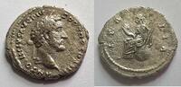 Rom Denar Seltener Denar von Antoninus Pius Rs. Italia n. links sitzend -