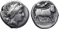 Greek - Campania AR Nomos / Didrachm - Neapolis - -