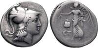Greek - Pamphylia AR Tetradrachm - Side - -