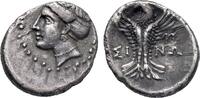 Greek - Paphlagonia AR Hemidrachm c. 330-250 BC - Sinope - VF 150,00 EUR  Excl. 8,00 EUR Verzending