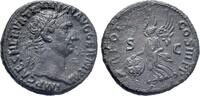 Roman Imperial - Rome AE As AD 99-100 - Trajan (98-117) - gVF 150,00 EUR  Excl. 8,00 EUR Verzending