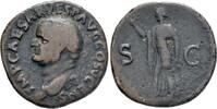 Roman Imperial - Rome AE As AD 74 - Vespasian (69-79) - gF 75,00 EUR  Excl. 8,00 EUR Verzending