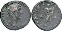 Roman Imperial - Rome AE Dupondius AD 140-144 - Antoninus Pius (138-161) - gVF