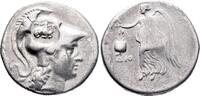 Greek - Pamphylia AR Tetradrachm - Side - -