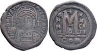 Byzantine - Constantinople AE Follis / 40 Nummi AD 555-556 - Justinian I... 75,00 EUR  Excl. 8,00 EUR Verzending