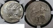 Kingdom of Macedon Tetradrachm 336-323 v. Chr Alexander III vz Strike: 4... 688,77 EUR  Excl. 34,44 EUR Verzending