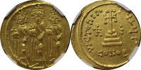 Byzantine Empire Solidus 632-641 n. Chr. Heraclius, Heraclius Constantin... 1825,24 EUR  Excl. 34,44 EUR Verzending