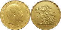Great Britain Five Pounds 1902 Edward VII PR 62 Matte 7383,63 EUR  Excl. 34,44 EUR Verzending