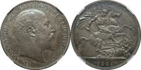 Great Britain Crown 1902 Edward VII PF 64 Matte 1318,14 EUR  Excl. 34,44 EUR Verzending
